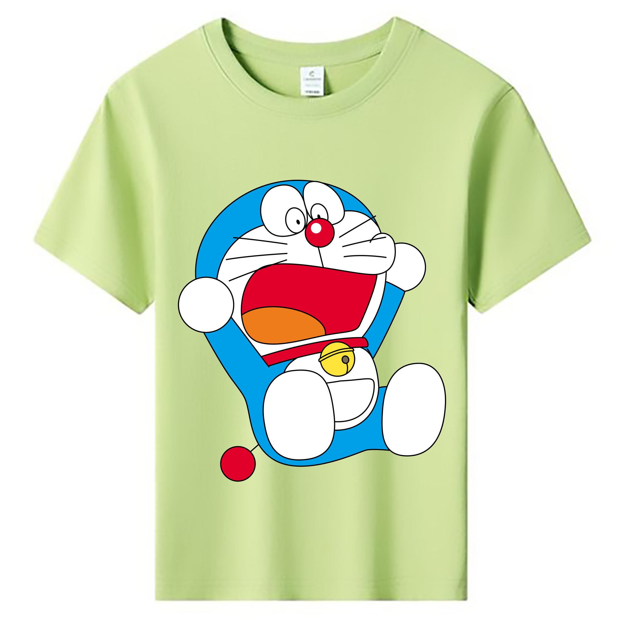 （画像用） ドラえもん Doraemon 綿100％キッズTシャツ（フロントプリント）